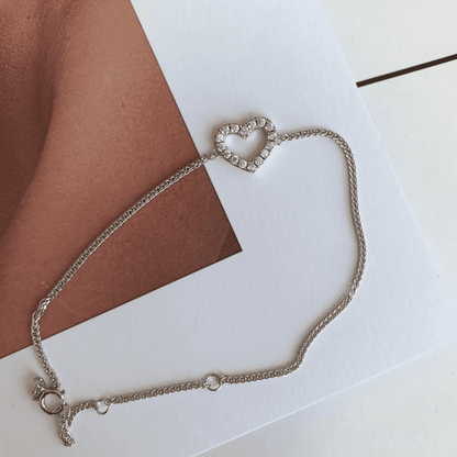 [Clover Jewels]Heart Shape Lover Bracelet