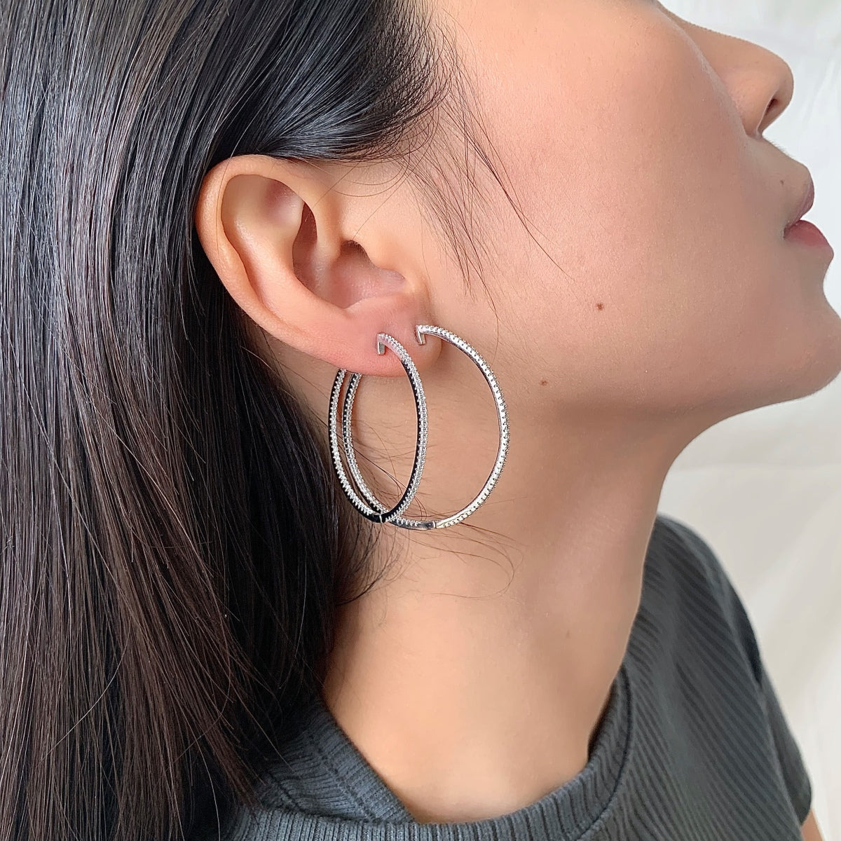 [Clover Jewels]Popular Large Hoop Earrings