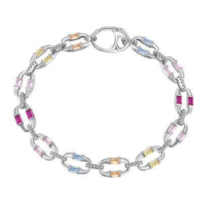 [Clover Jewels]Dazzling Colorful Daily Bracelet