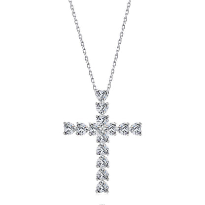 [Clover Jewels]Radiant Cross Shape Necklace