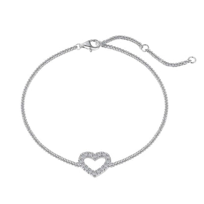 [Clover Jewels]Heart Shape Lover Bracelet