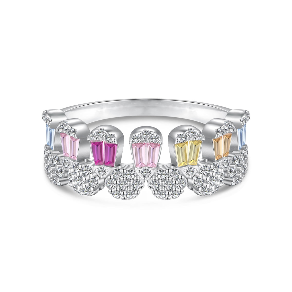 [Clover Jewels]Gorgeous Radiant Cut Daily Ring