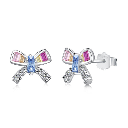 [Clover Jewels]Ornate Butterfly Shape Daily Earrings