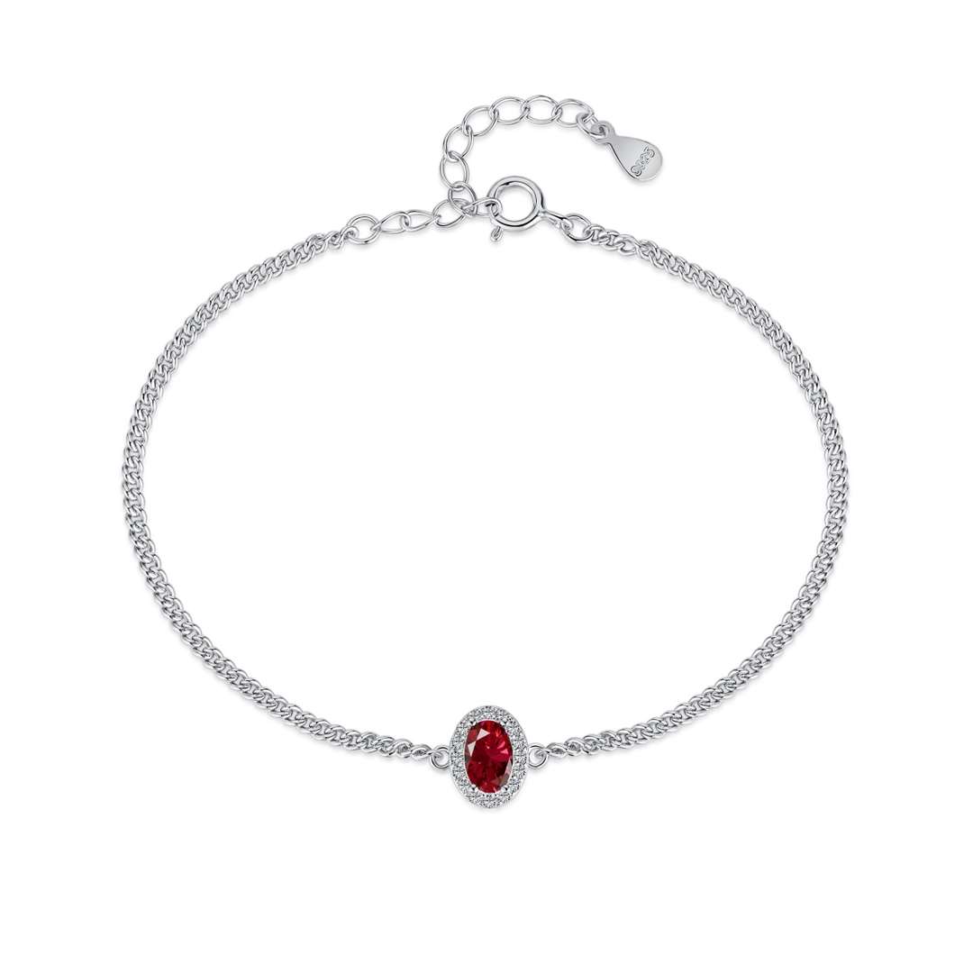 [Clover Jewels]Exquisite Oval Shape Bracelet