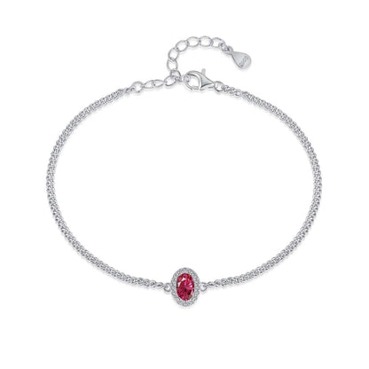 [Clover Jewels]Exquisite Oval Shape Bracelet