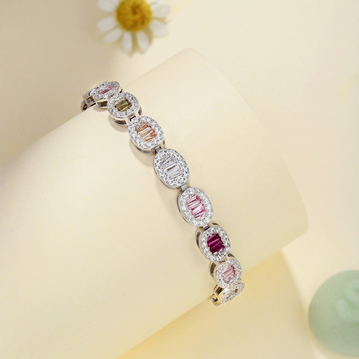 [Clover Jewels]Exquisite Ornate Emerald Cut Daily Bracelet