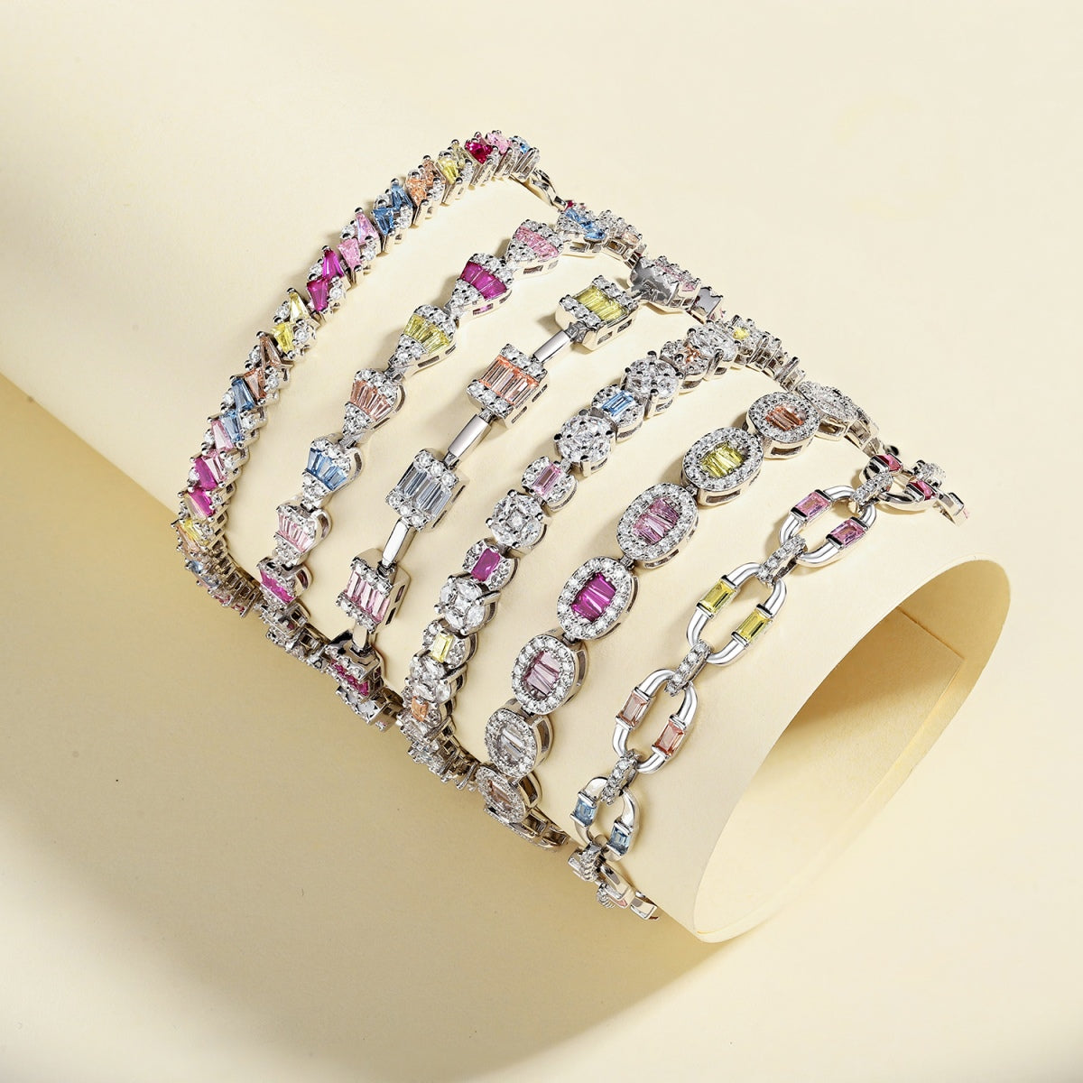 [Clover Jewels]Exquisite Ornate Emerald Cut Daily Bracelet