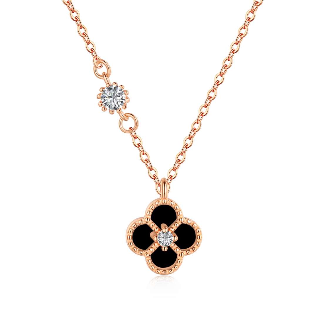 [Clover Jewels]Delicate Flower Shape Necklace