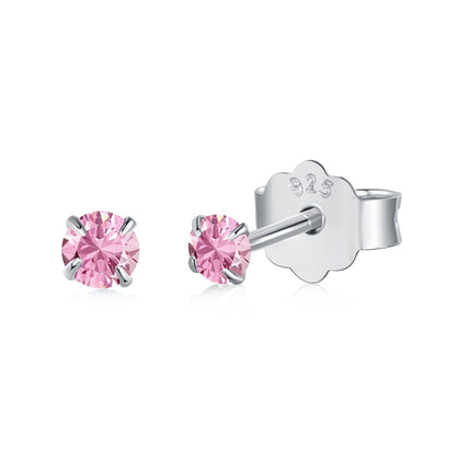 [Clover Jewels]Delicate Solitaire Earrings