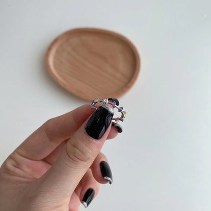 [Clover Jewels]Unique Trapezoid Cut Daily Ring