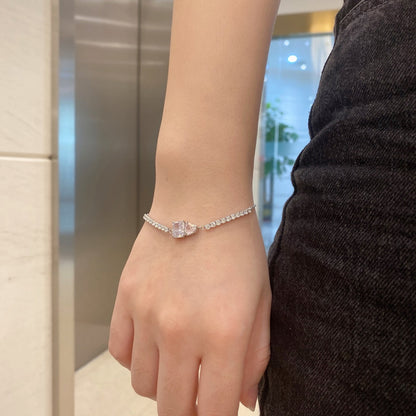 [Clover Jewels]Dazzling Unique Multi Shape Lover Bracelet