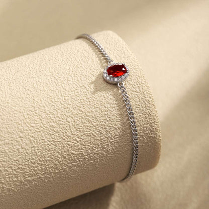 [Clover Jewels]Exquisite Oval Shape Bracelet