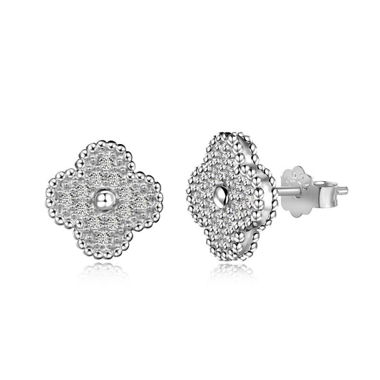 [Jesse Jewelry]Four Leaf Clover Fashion Earrings
