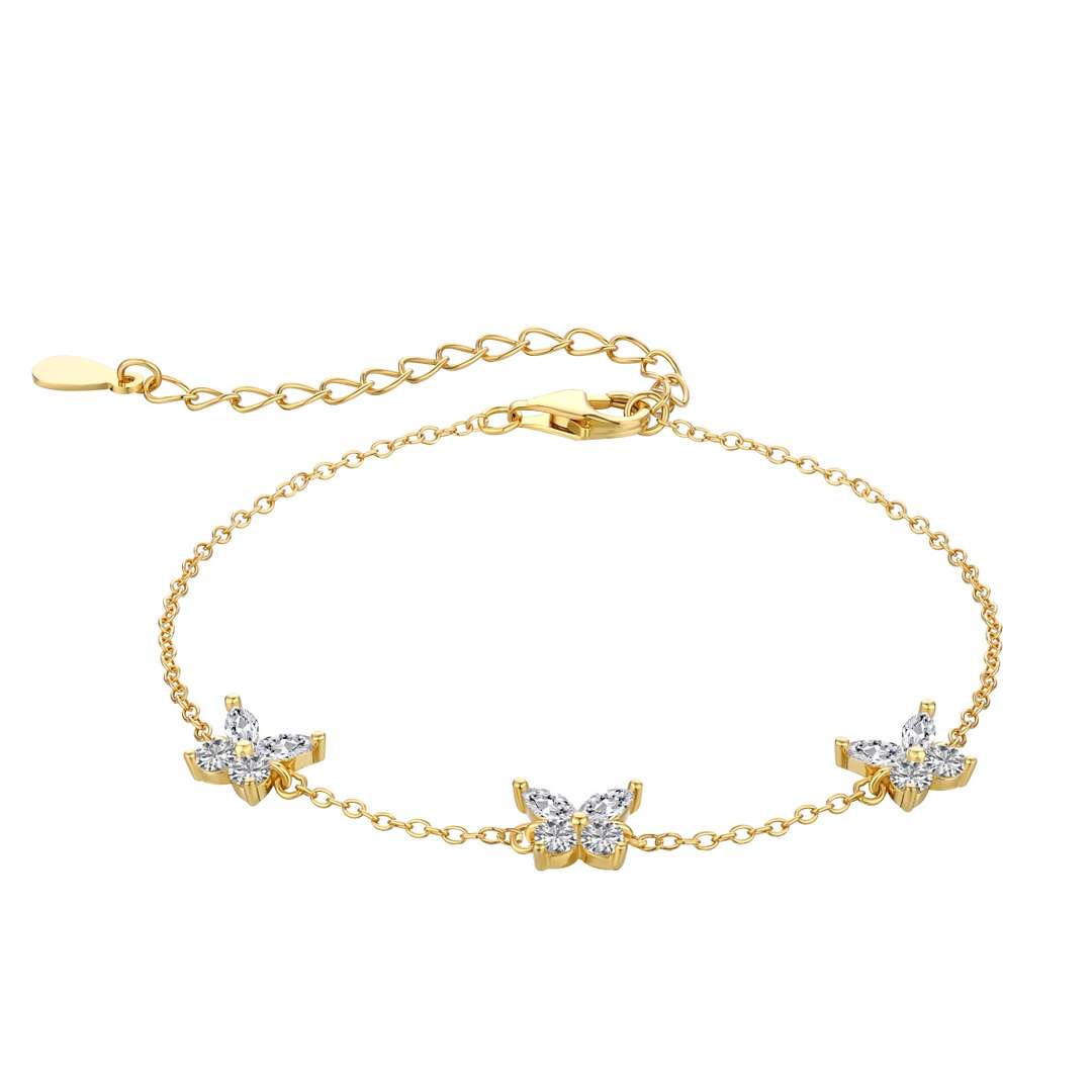 [Clover Jewels]Radiant Butterfly Shape Necklace