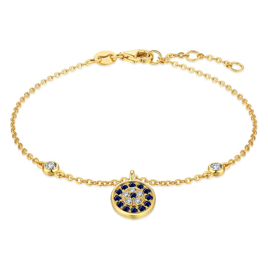 [Clover Jewels]Devil's Eye Round Shape Bracelet