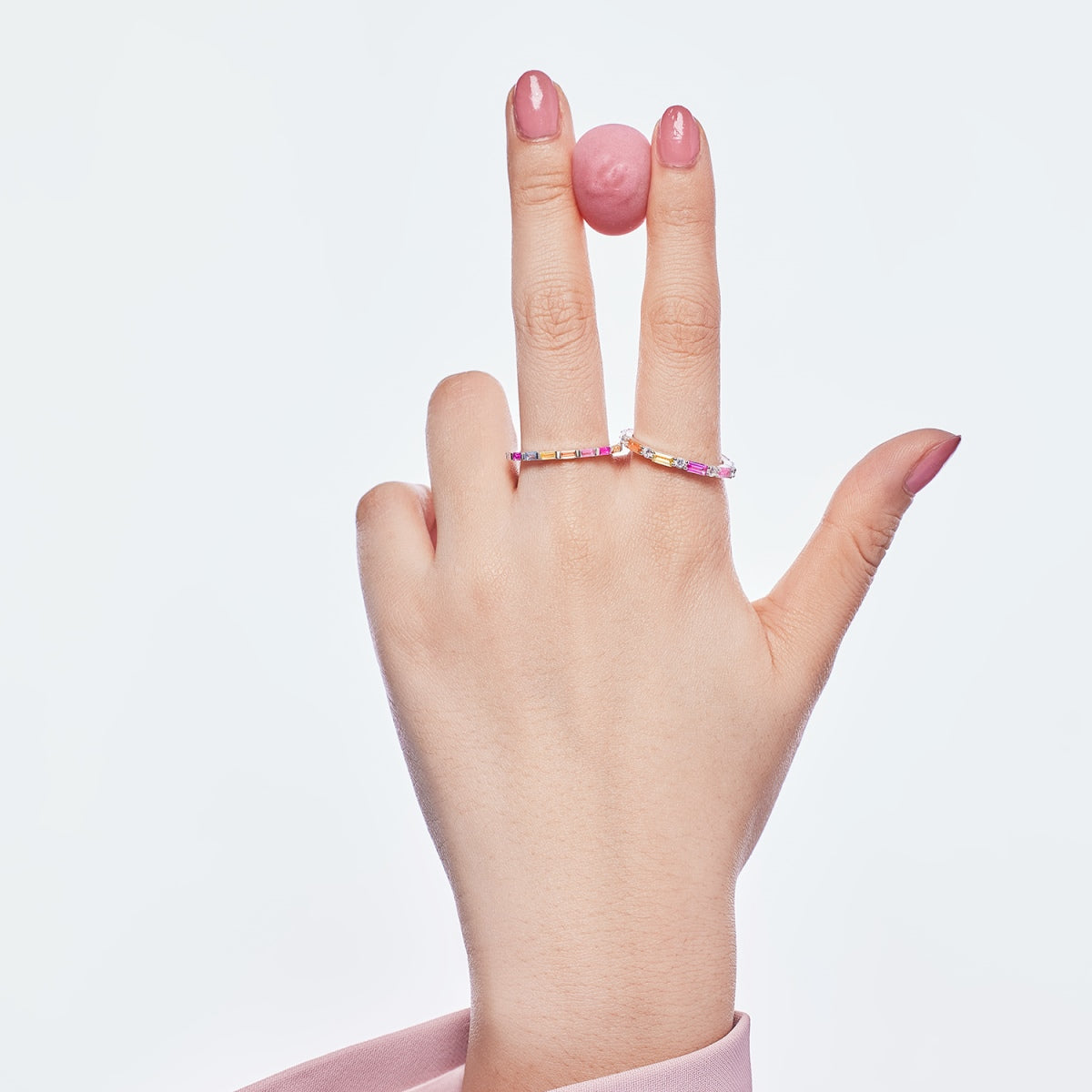 [Clover Jewels]Lively In Shades Elegant Radiant Cut Daily Ring