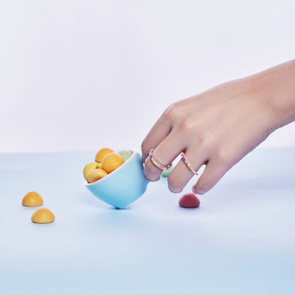 [Clover Jewels]Lively In Shades Elegant Radiant Cut Daily Ring