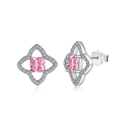 [Clover Jewels]Elegant Star Shape Princess Cut Daily Earrings