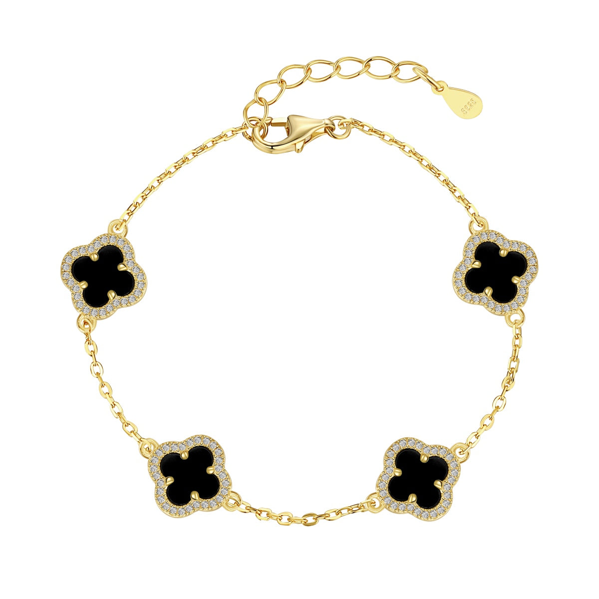 [Clover Jewels]Four-Leaf Clover Exquisite Bracelet