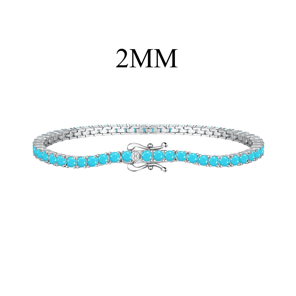 [Clover Jewels]Dazzling Exquisite Round Cut Daily Bracelet