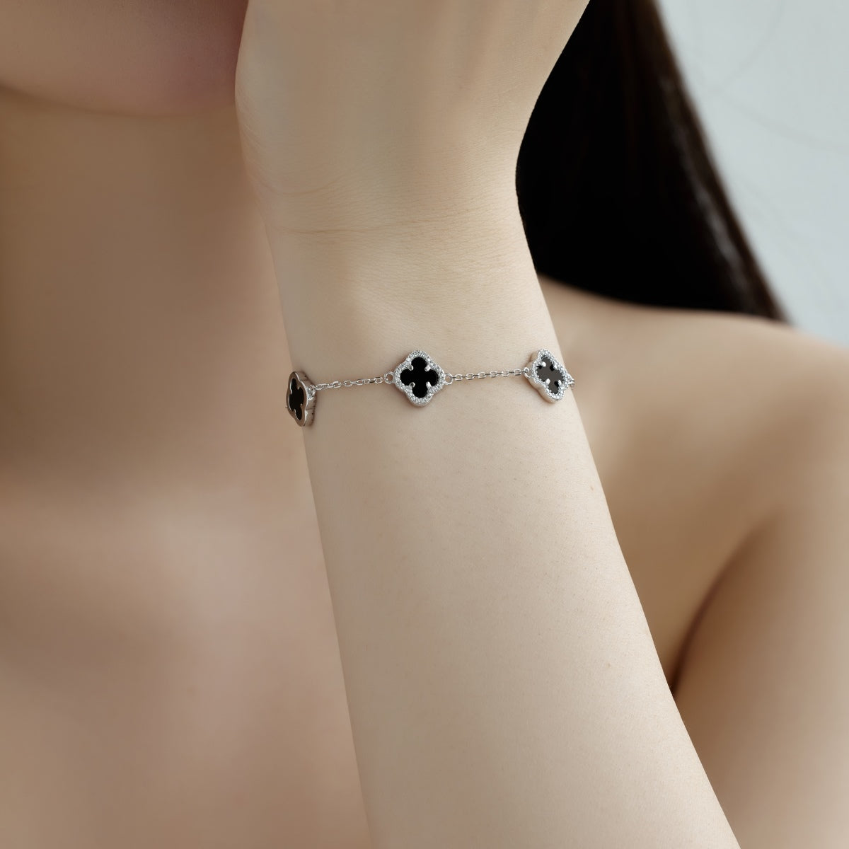 [Clover Jewels]Four-Leaf Clover Exquisite Bracelet