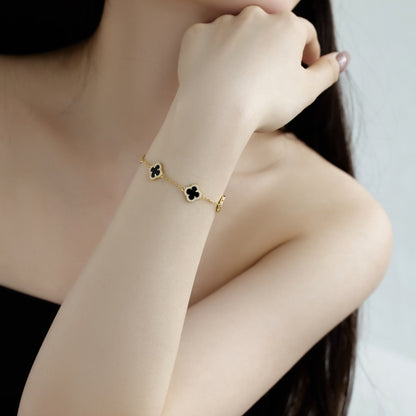 [Clover Jewels]Four-Leaf Clover Exquisite Bracelet