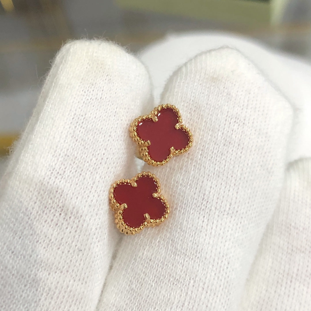 [Clover Jewels]CLOVER MINI GOLD EARRINGS