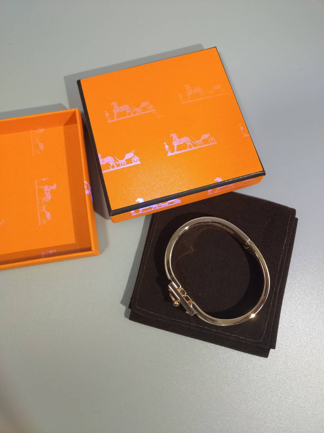 [Clover Jewels]H ORANGE BRACELET