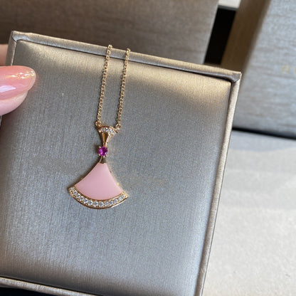 [Clover Jewels]DREAM NECKLACE PINK OPAL