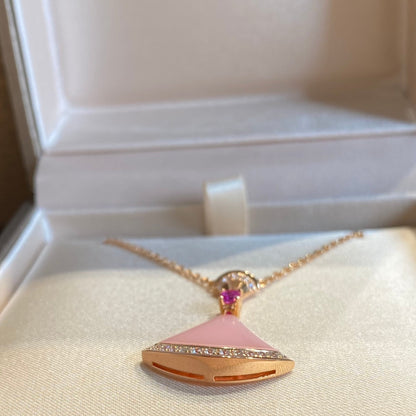 [Clover Jewels]DREAM NECKLACE PINK OPAL