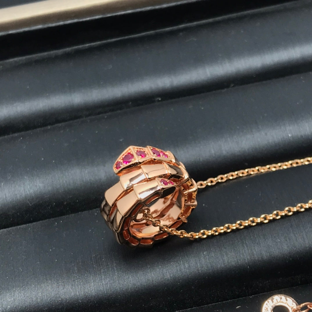 [Clover Jewels]SERPENTI PEDANT NECKLACE