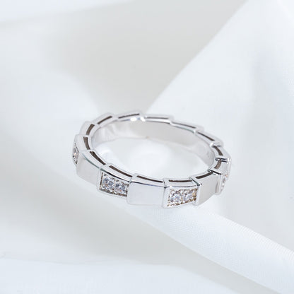 [Clover Jewels]SERPENTI RING SILVER  3MM