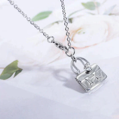 [Clover Jewels]AMULETTE PEDANT SILVER NECKLACE