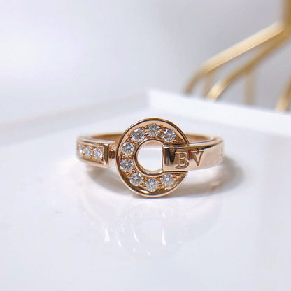 [Clover Jewels]DREAM RING DIAMOND PINK GOLD