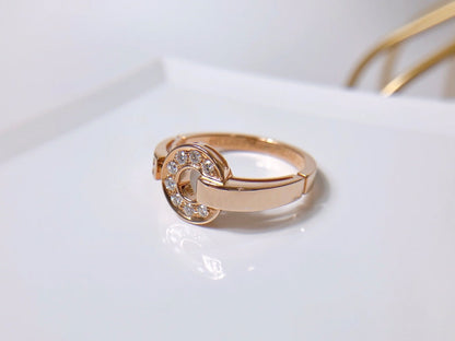 [Clover Jewels]DREAM RING DIAMOND PINK GOLD