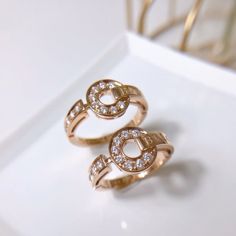 [Clover Jewels]DREAM RING DIAMOND PINK GOLD