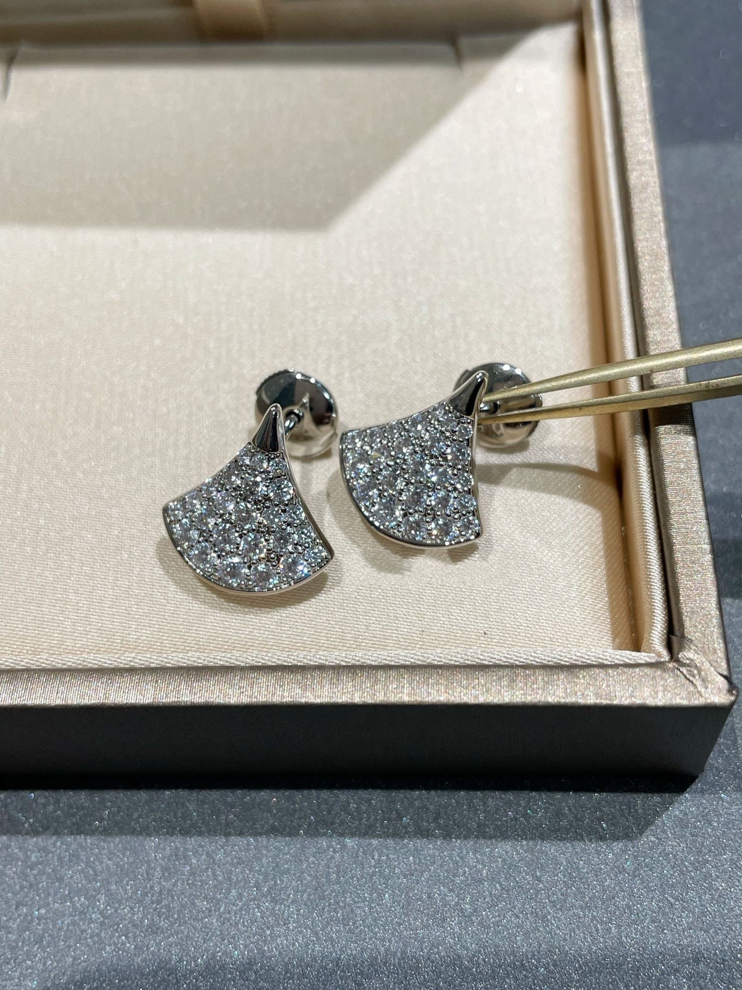 [Clover Jewels]DREAM STUD EARRINGS DIAMOND