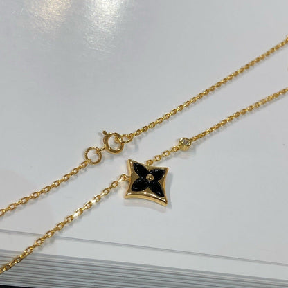 [Clover Jewels]STAR BLACK MOP NECKLACE