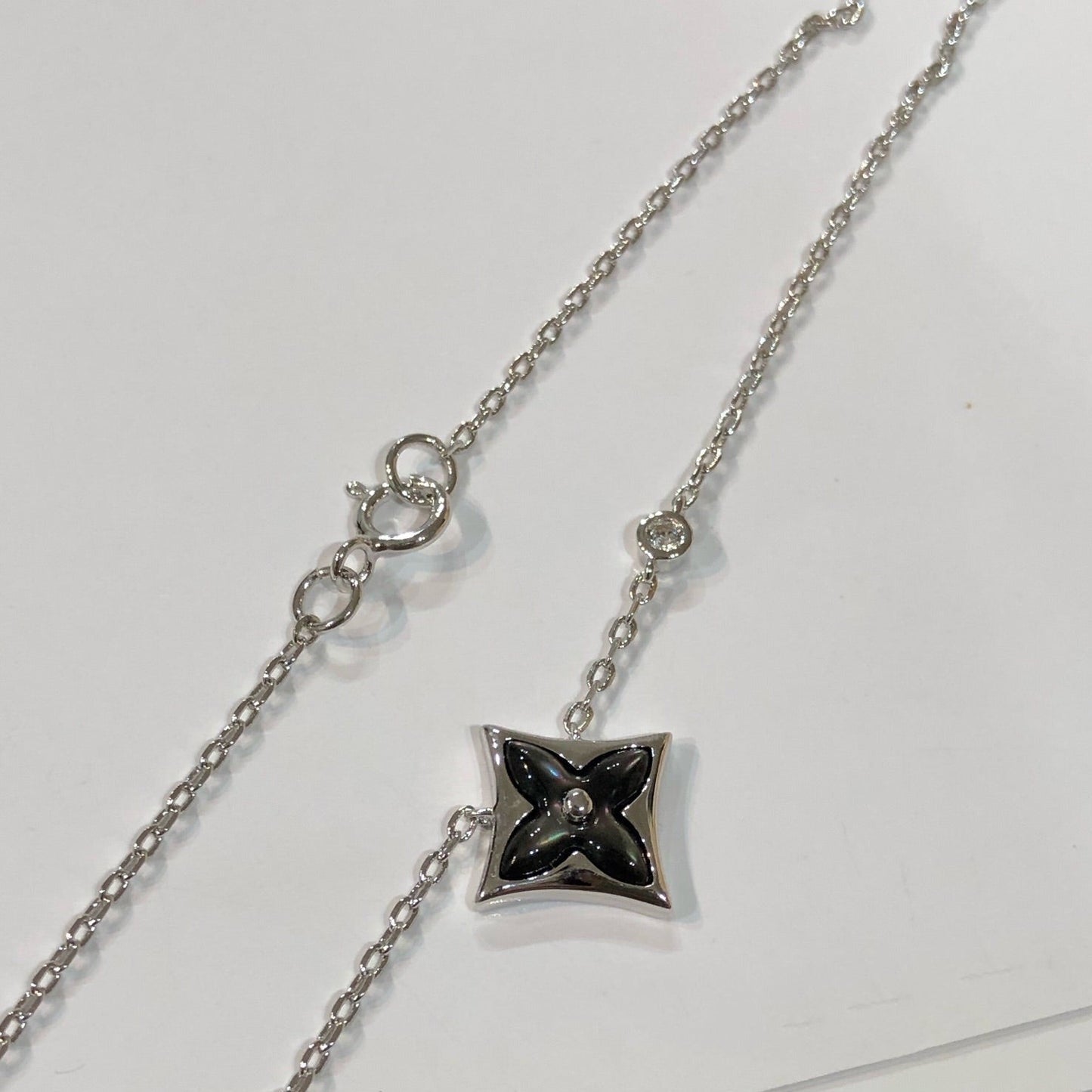 [Clover Jewels]STAR BLACK MOP NECKLACE