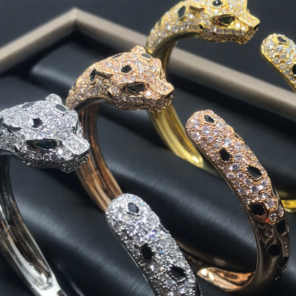 [Clover Jewels]PANTHERE BIG BRACELET DIAMONDS