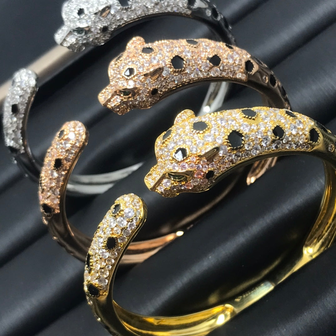 [Clover Jewels]PANTHERE BIG BRACELET DIAMONDS