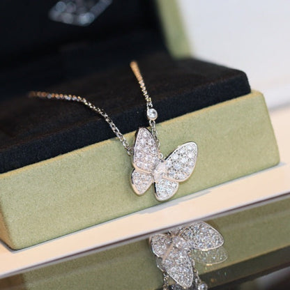 [Clover Jewels]BUTTERFLY DIAMOND NECKLACE