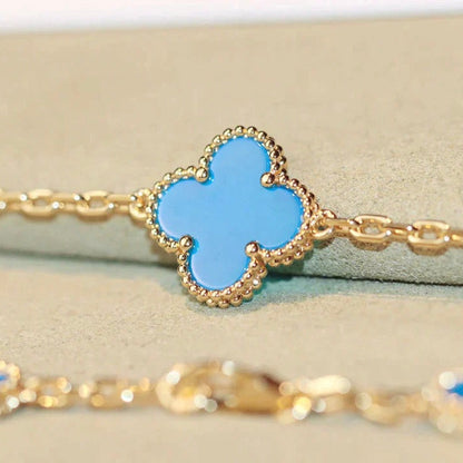 [Clover Jewels]CLOVER 20 MOTIFS TURQUOISE GOLD