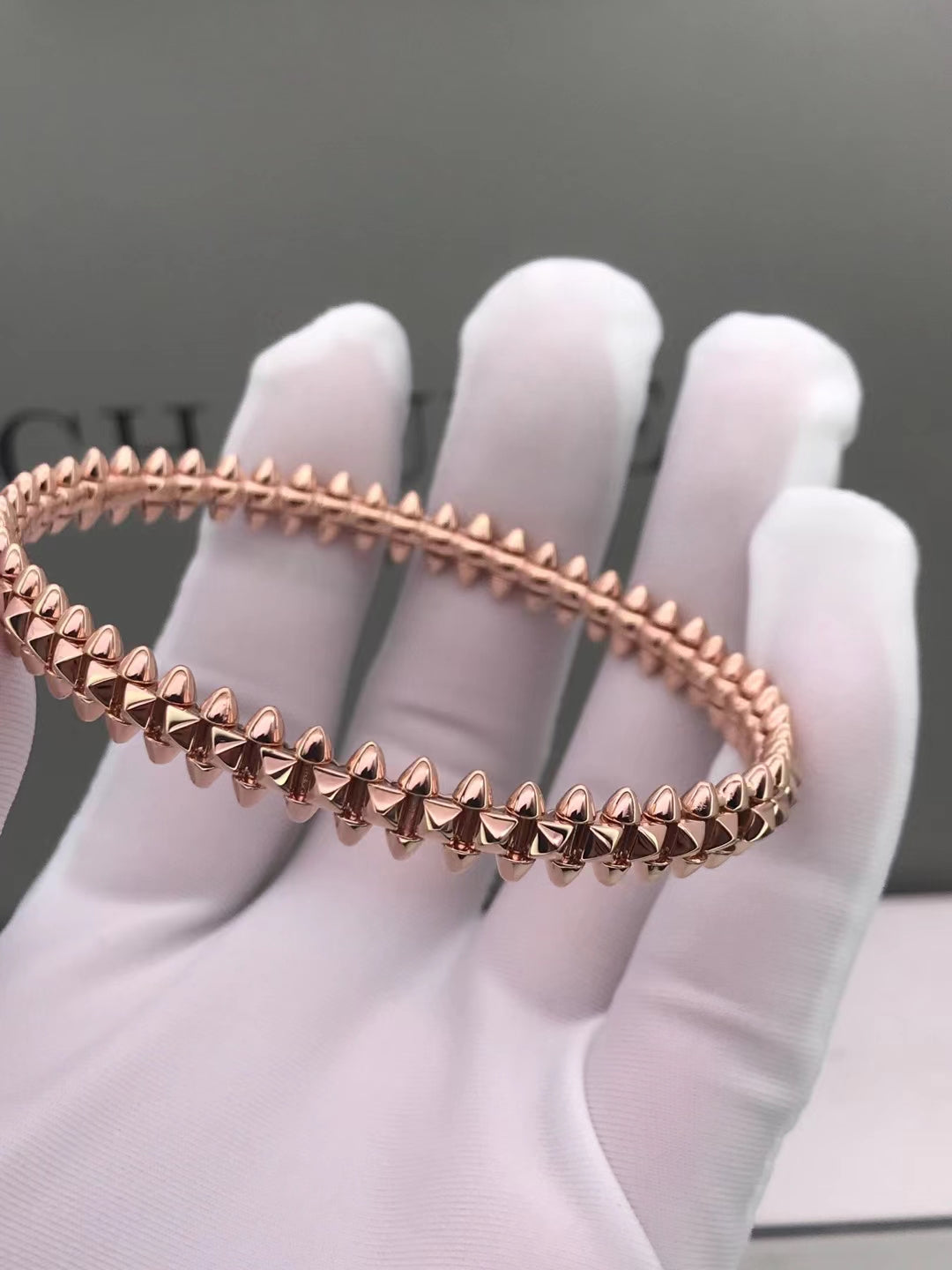 [Clover Jewels]CLASH PINK GOLD BRACELET