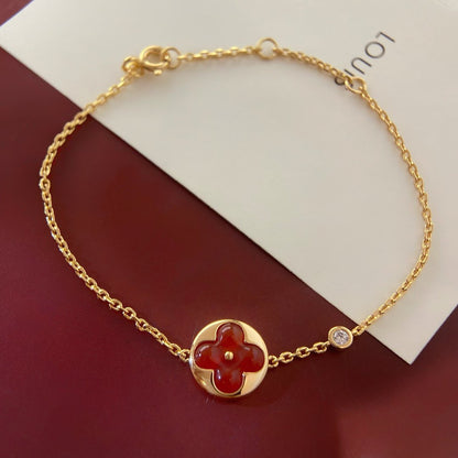 [Clover Jewels]SUN PEDANT CARNELIAN BRACELET