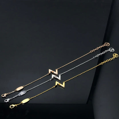 [Clover Jewels]VOLT LV LOGO BRACELET