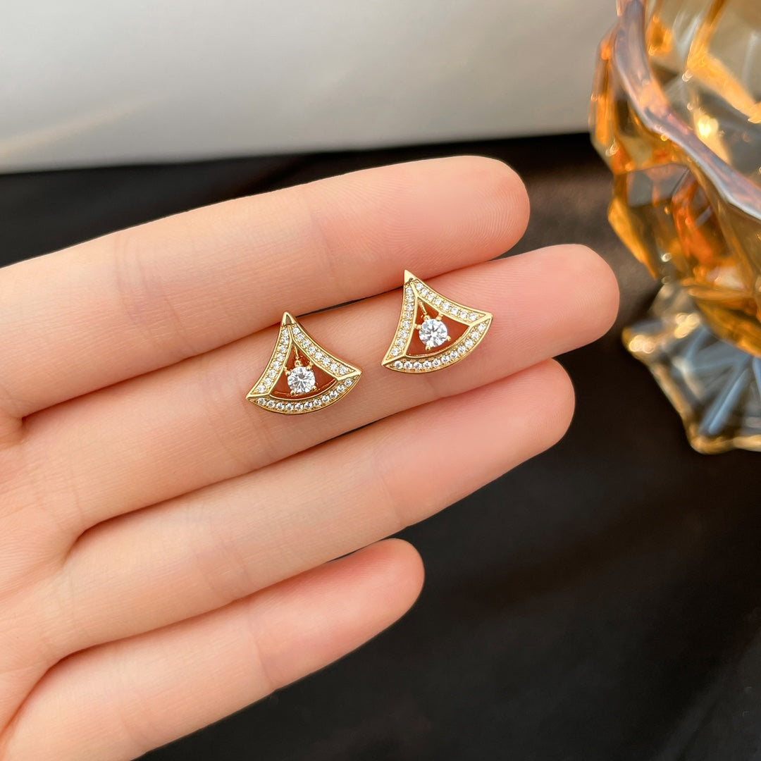 [Clover Jewels]DREAM MINI DIAMOND STUD EARRINGS