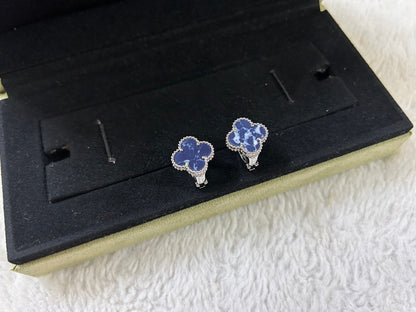 [Clover Jewels]CLOVER PIETERSITE MEDIUM STUD EARRINGS