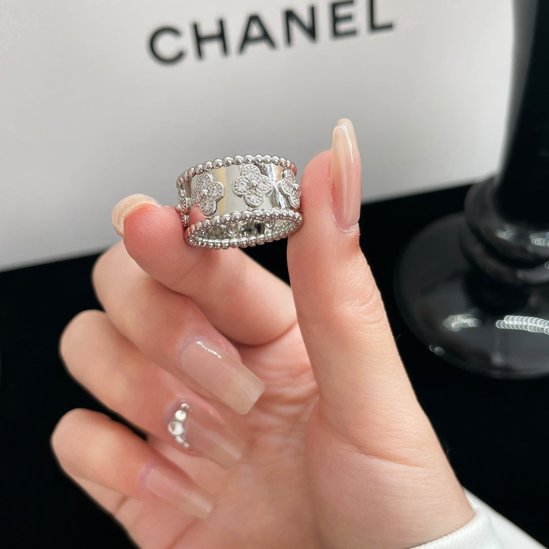 [Clover Jewels]PERLEE DIAMOND LARGE RING