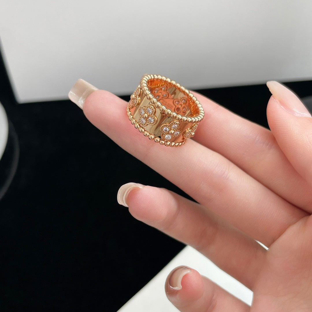 [Clover Jewels]PERLEE DIAMOND LARGE RING